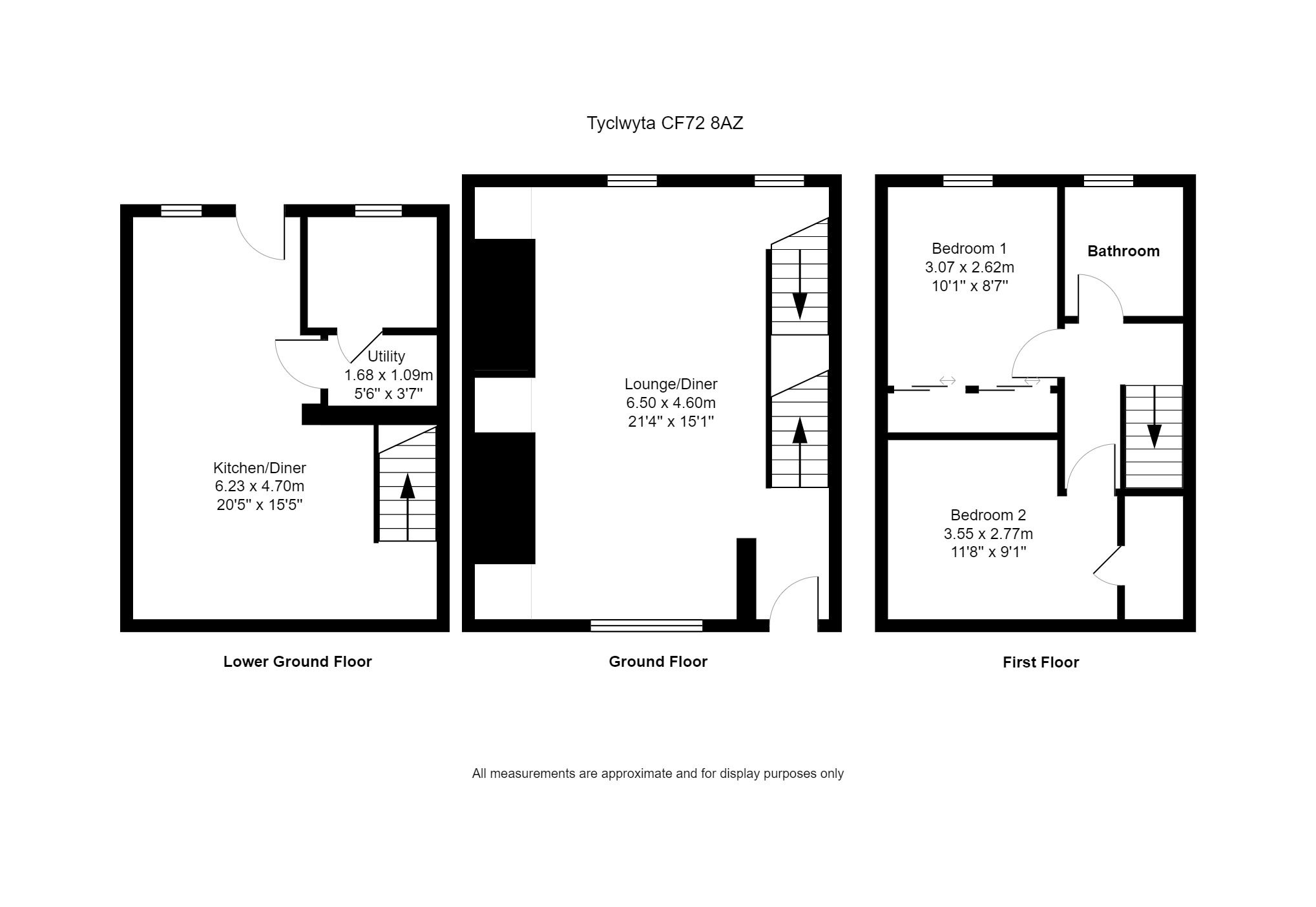 Main Road, Cross Inn, Llantrisant CF72 8AZ Three Estate Agents